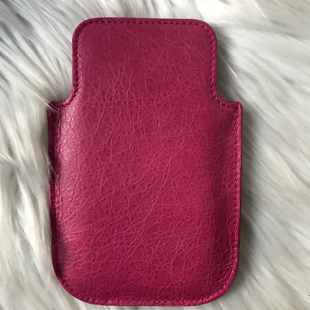 Balenciaga Pink Phone/Card Case Tech - Picture 4 of 8